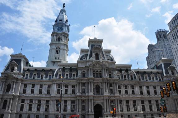 Prédio da City Hall de Philadelphia, na Pennsylvania, nos Estados Unidos